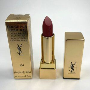 YSL ROUGE PUR COUTURE PIGMENTED LIPSTICK 154 ORANGE FATAL BRAND NEW